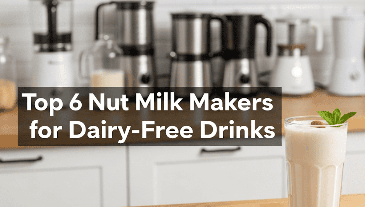 Top 6 Nut Milk Makers for Dairy-Free Drinks