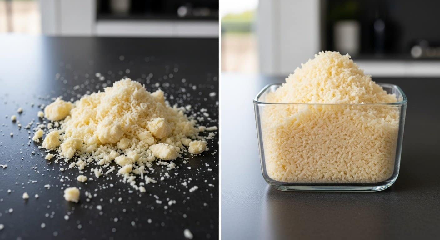 Grating Mistakes vs Clean Grating Results