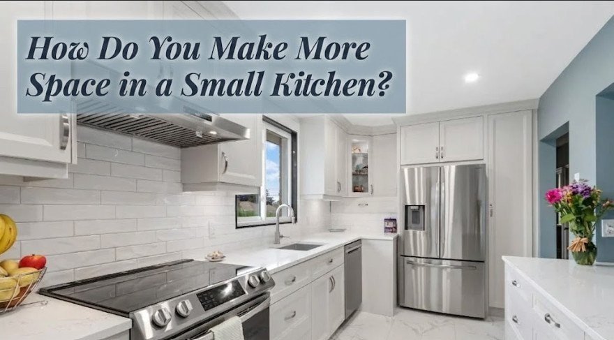 How Do You Make More Space in a Small Kitchen?