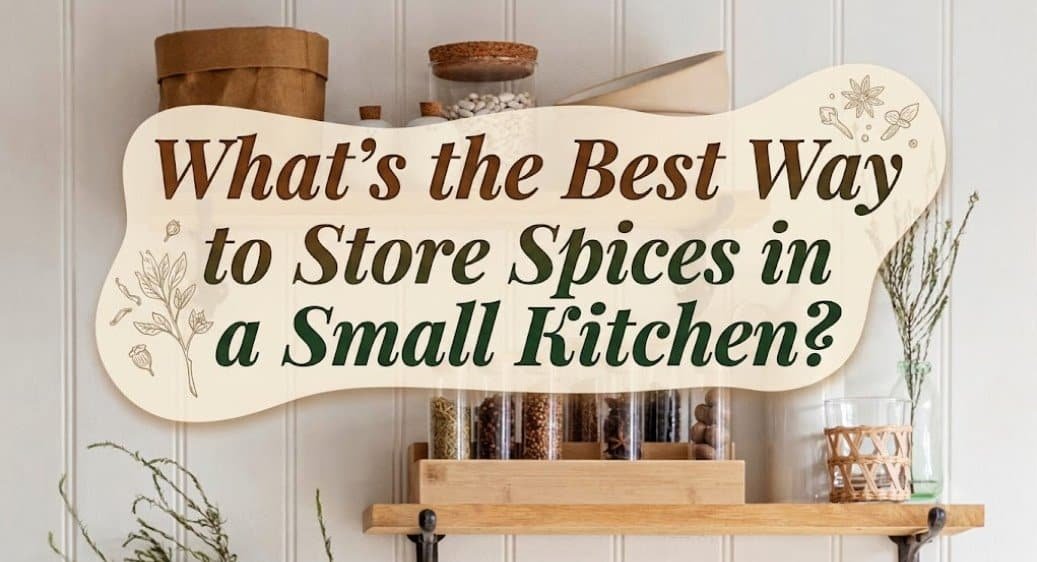 What's the Best Way to Store Spices in a Small Kitchen?