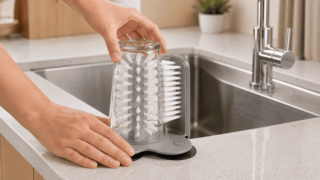Using the DTDF Glass Cup Cleaner