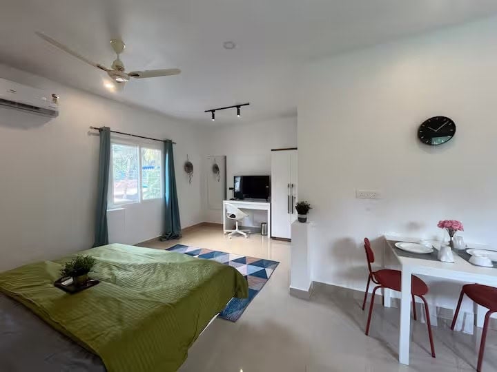 Bharat Heights Apartments דירות להשכרה בפאלולים גואה איסטקארד.