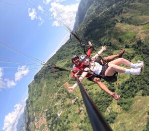 פרגלידינג עם FlySapa מצנח רחיפה בסאפה,וייטנאם איסטקארד