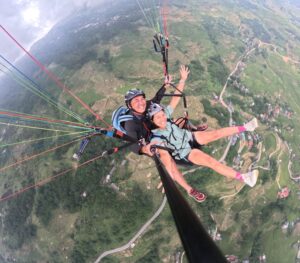 פרגלידינג עם FlySapa מצנח רחיפה בסאפה,וייטנאם איסטקארד