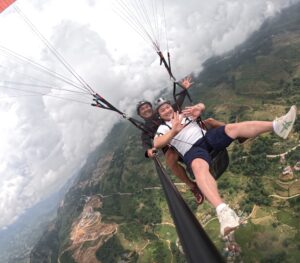 פרגלידינג עם FlySapa מצנח רחיפה בסאפה,וייטנאם איסטקארד