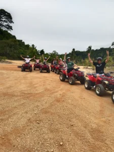תחילת מסלול ATV עם קבוצת ישראלים - איסטקארד