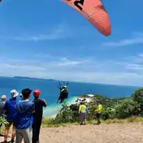 תחילת הצניחה והרחיפה, קו לאן - איסטקארד