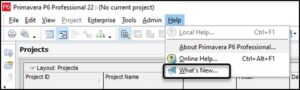 What’s New in Oracle Primavera P6 PPM Version 22