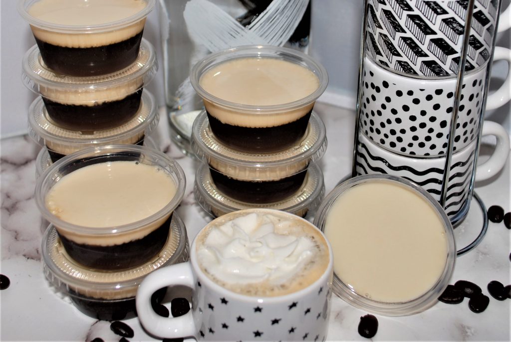 Jello Shots, Anyone? Try the slightly sweet, rich, and creamy flavor of Espresso and Cream