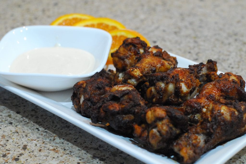 You'll score a touchdown on game day with these incredible Spanish Style Chicken Wings