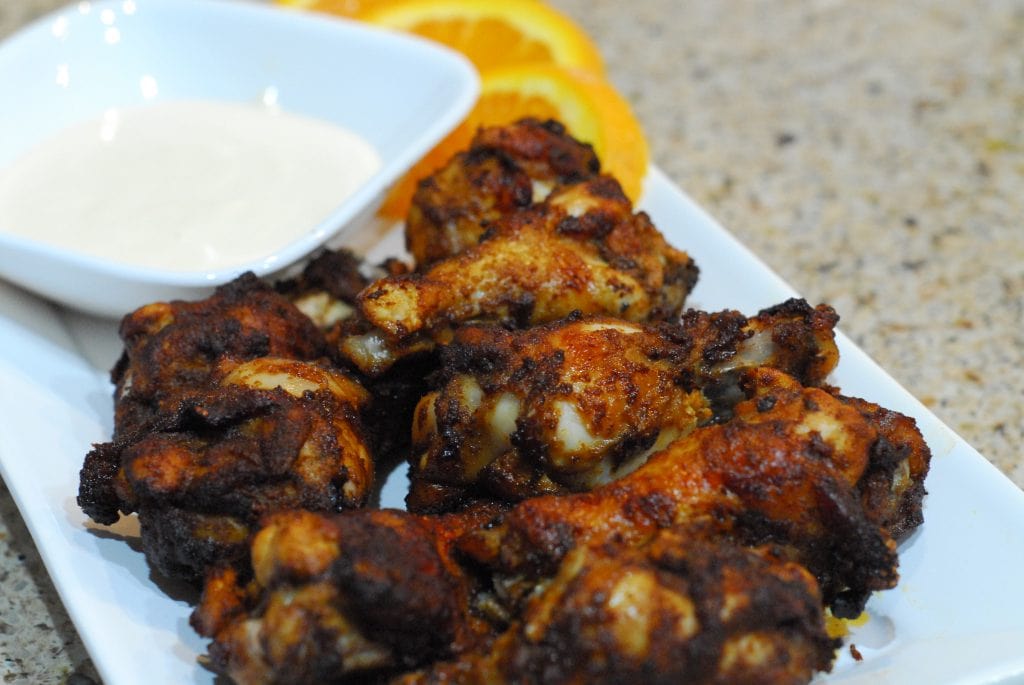You'll score a touchdown on game day with these incredible Spanish Style Chicken Wings