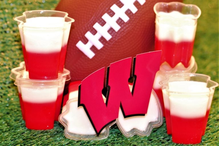 Wisconsin Badgers Jello Shots