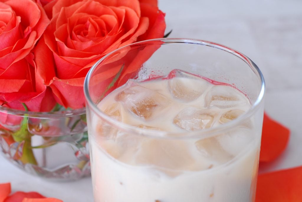 Almond Latte made with Baileys, Godiva Chocolate and DiSaronno