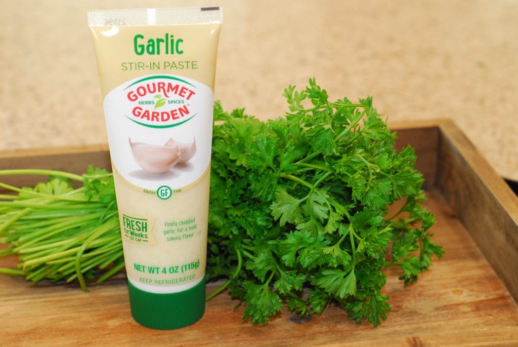 Garlic Paste Found in the Vegetable Section of your local grocery store