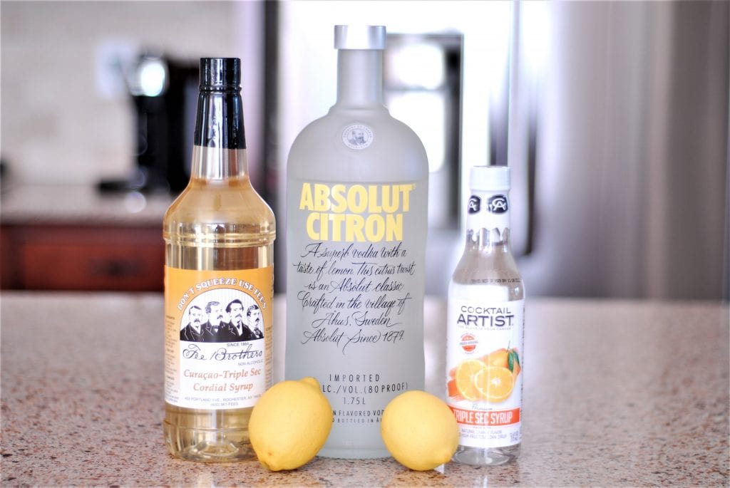 Lemon Drop Martini Ingredients