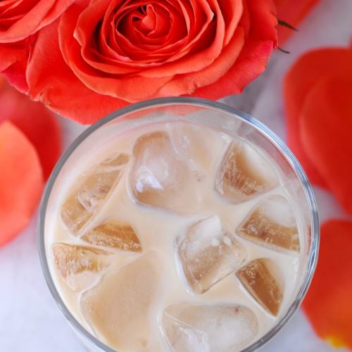 Almond Latte made with Baileys, Godiva Chocolate and DiSaronno