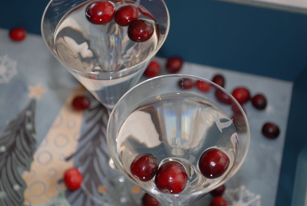 Tis the season! The Winter White Cosmo. Clearly Christmas. Clearly delicious