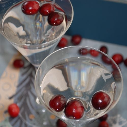 Tis the season! The Winter White Cosmo. Clearly Christmas. Clearly delicious