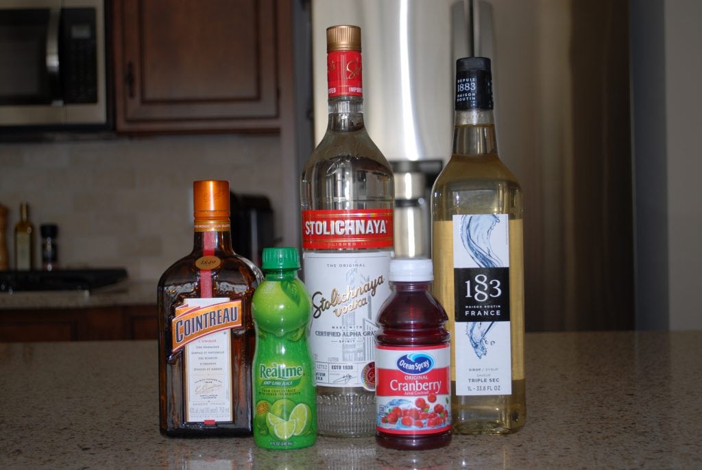 Cosmopolitan 'Cosmo' ingredients