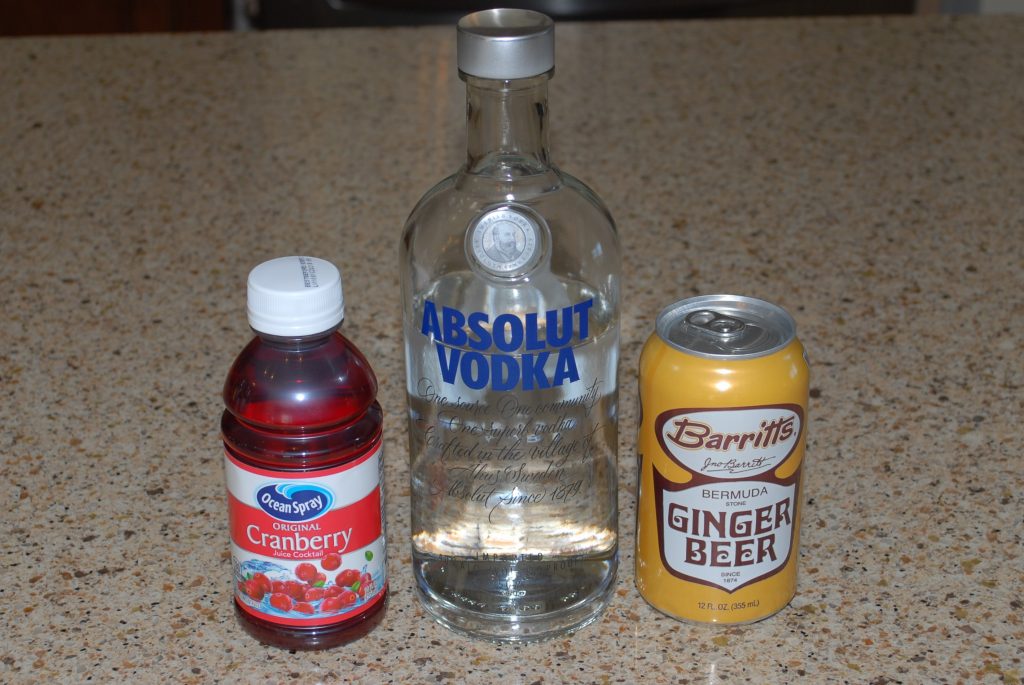 Cranberry Mule Ingredients