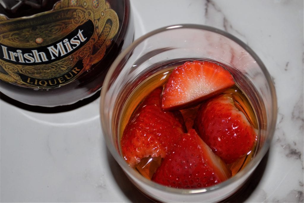 Irish Mist & Strawberries - Smooth and impressive with a simple strawberry and honey flavor