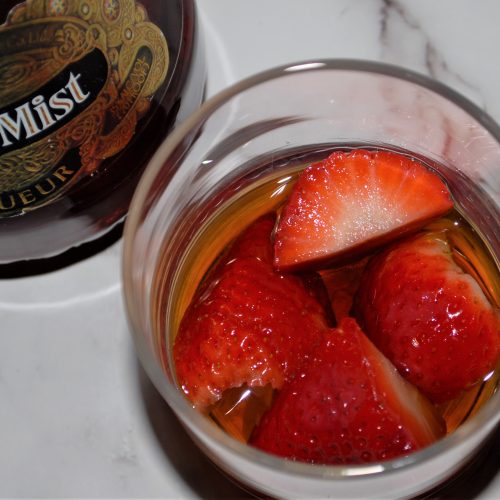 Irish Mist & Strawberries - Smooth and impressive with a simple strawberry and honey flavor