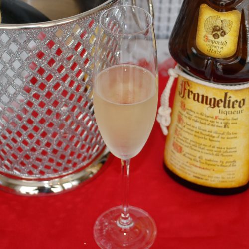 Bring on the bubbly! Sweet, sophisticated, sassy! Frangelico Champagne