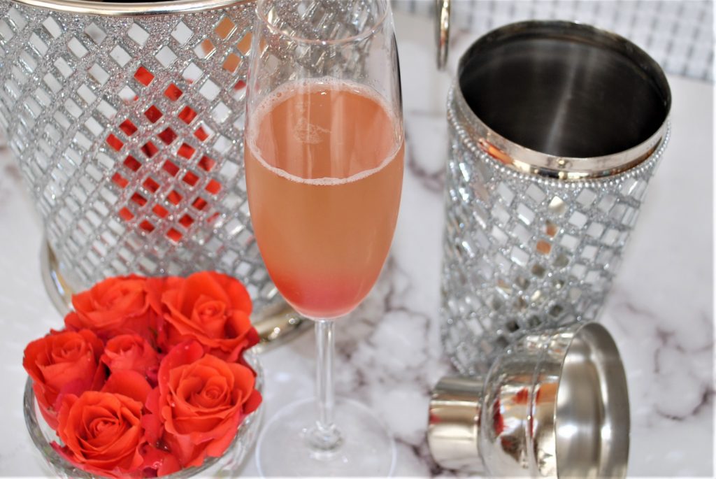 Pineapple Upside Down Champagne