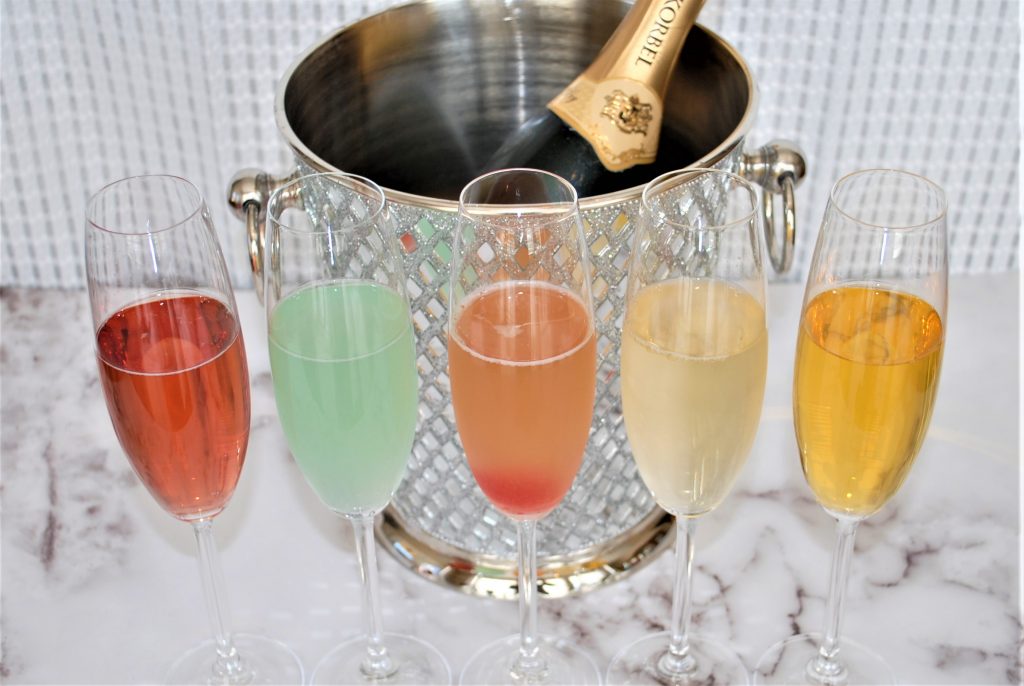 5 Romantic Champagne Cocktails for Valentine's Day