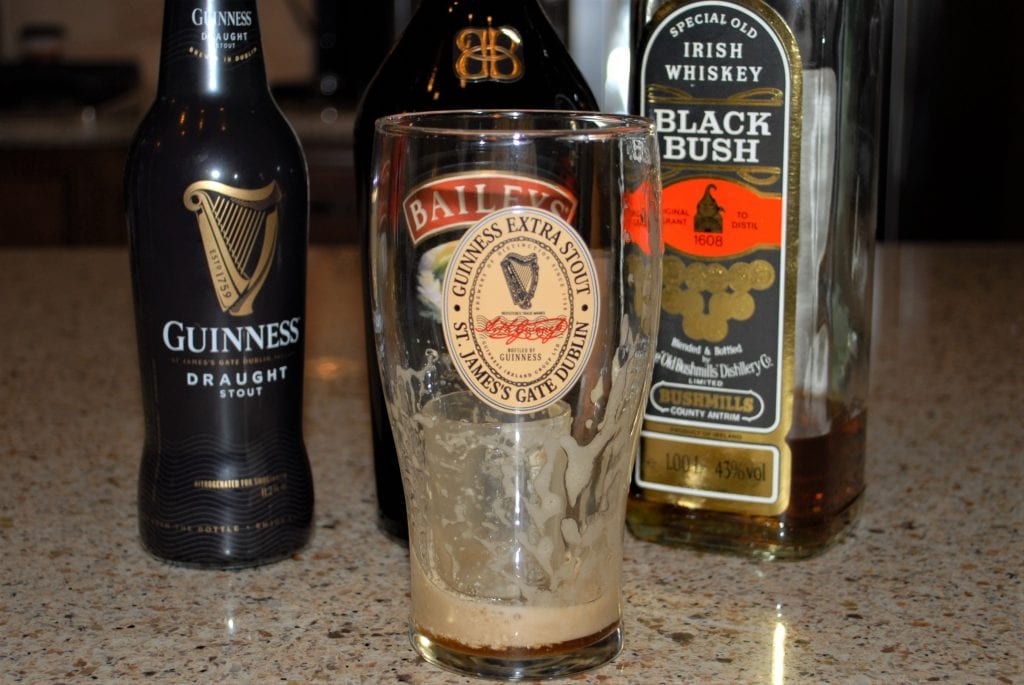 Irish Car Bomb, drink up!