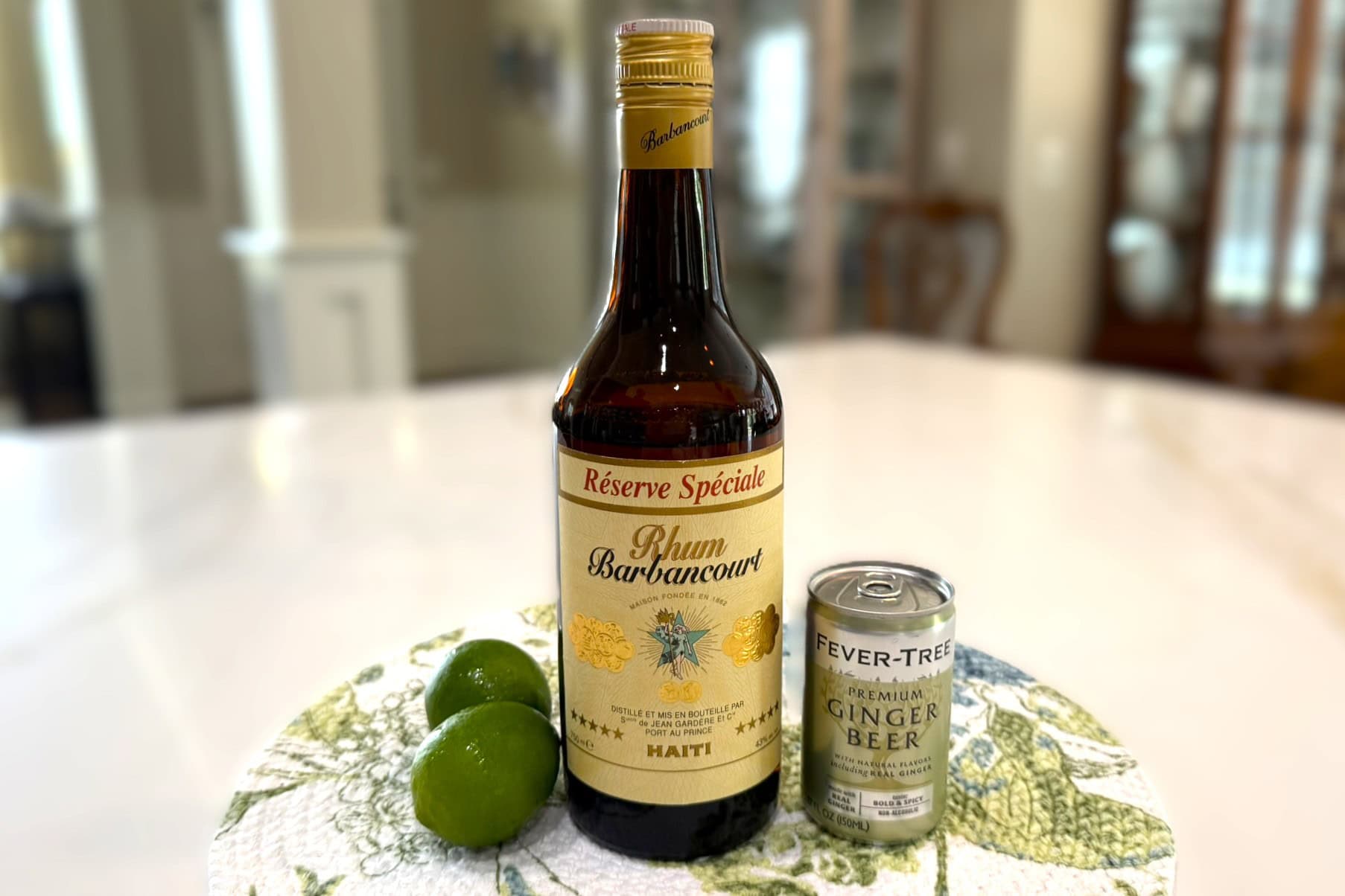 Dark & Stormy Ingredients