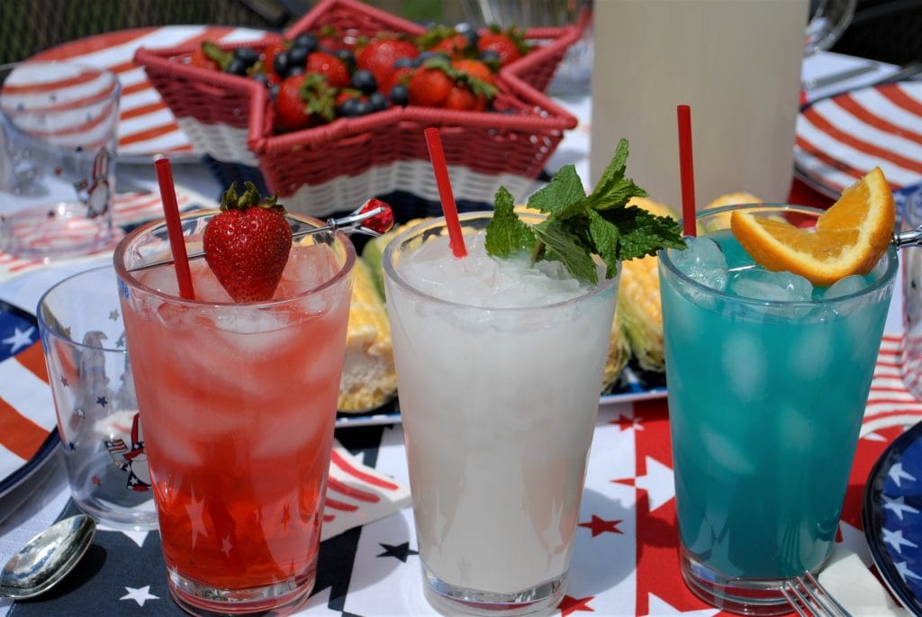 4th of July Trio - Red, White & Blue