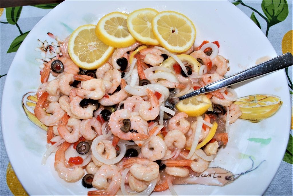 The best simple marinated shrimp appetizer - for party or pleasure!
