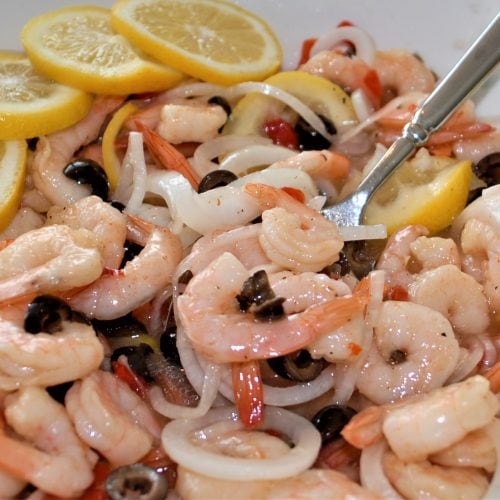 The best simple marinated shrimp appetizer - for party or pleasure!