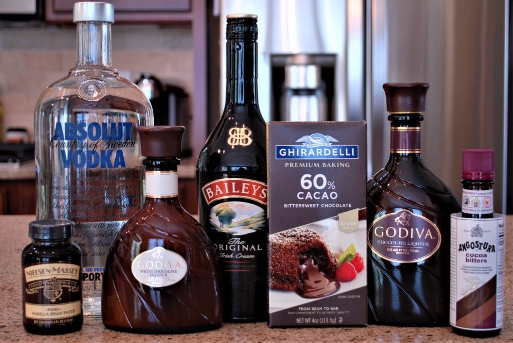 Chocolate Martini Ingredients