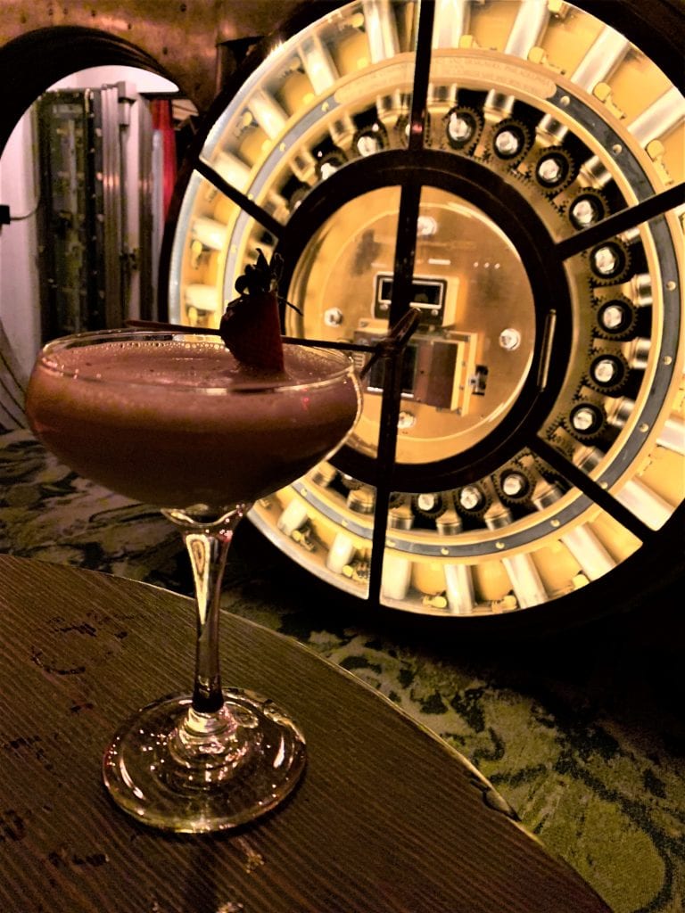 Chocolate Martini at the Vault