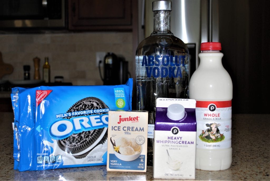Oreo Cookie Shot Ingredients