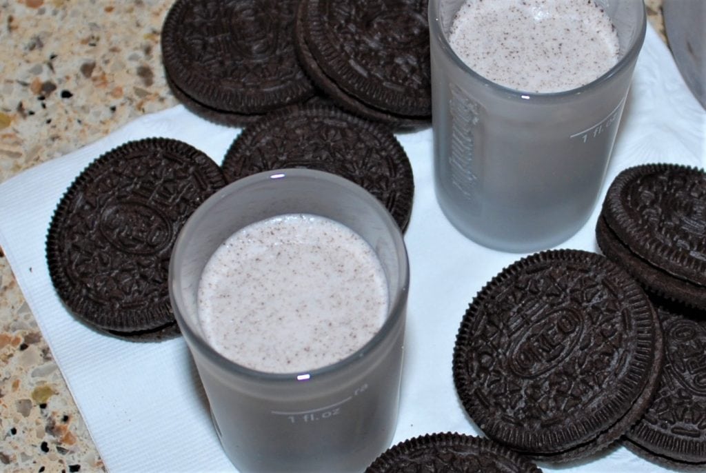 Oreo Cookie Shooters and Oreo Cookies