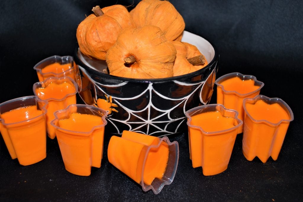 Pumpkin RumChata Jello Shots