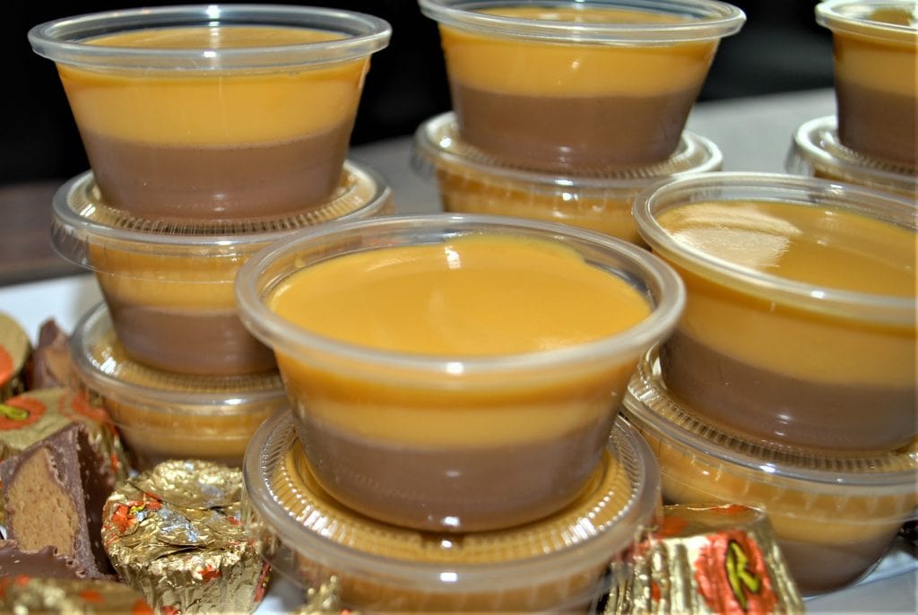 Peanut Butter Cup Jello Shots - The perfect girl's weekend party starter!