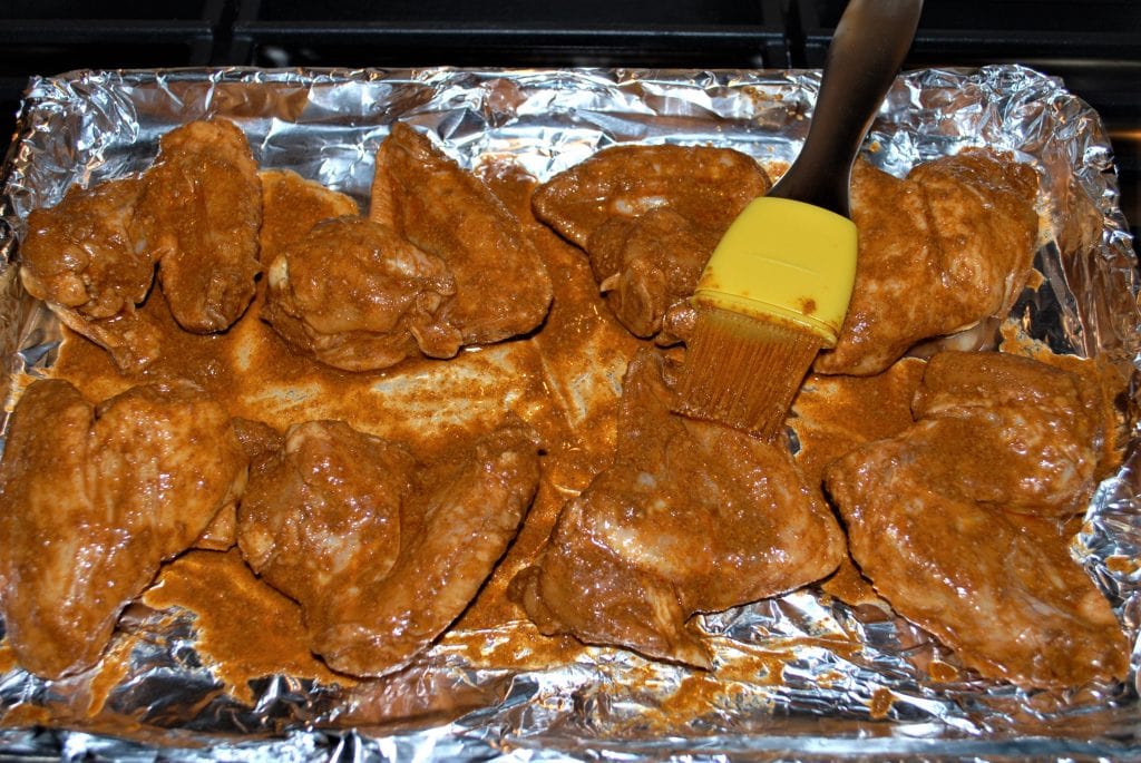 Spanish Style Chicken Wings