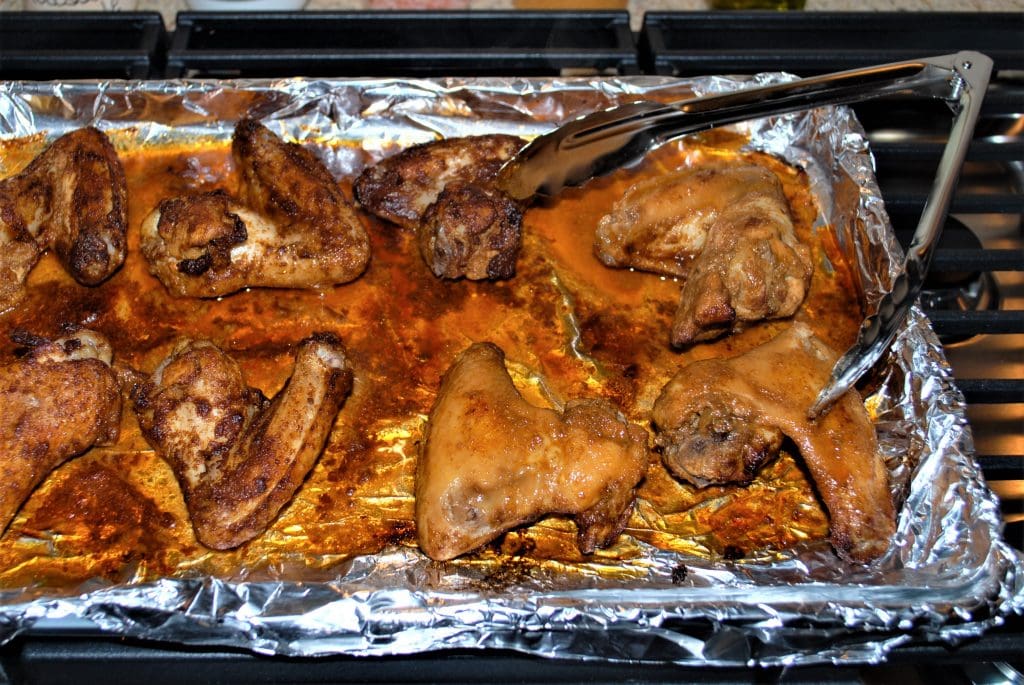 Spanish Style Chicken Wings