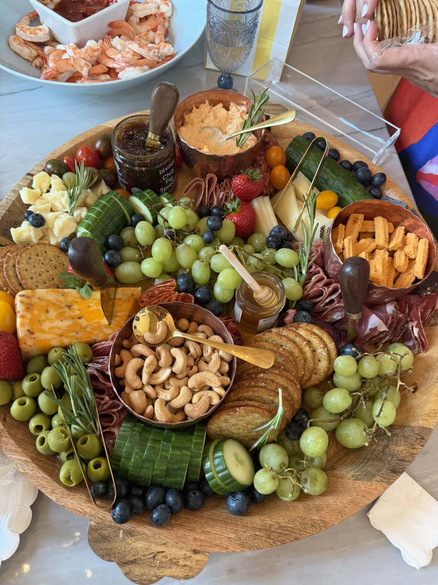 Round Charcuterie Board