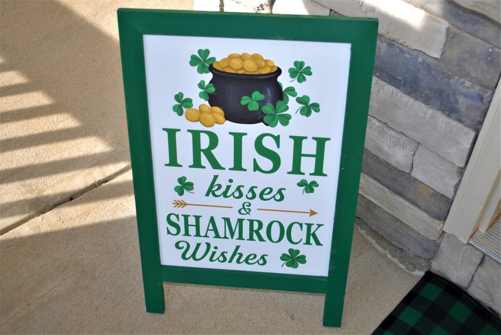 St. Patrick's Day Sign