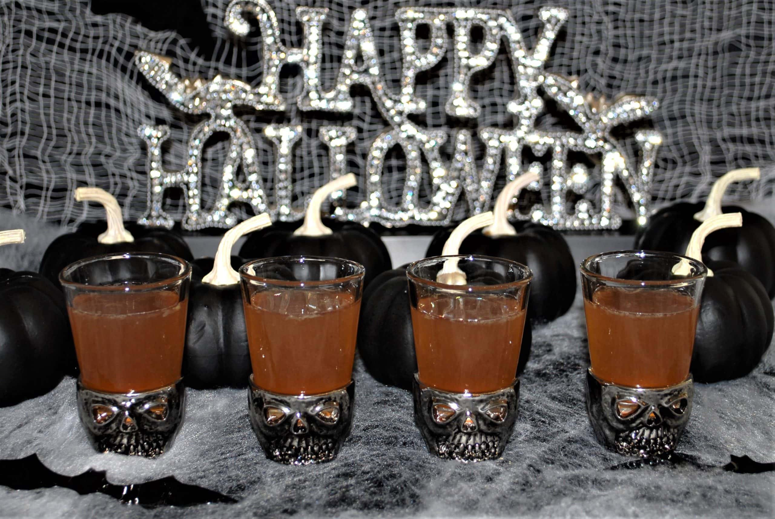 Ghoulish Goblin Halloween Vodka Shots
