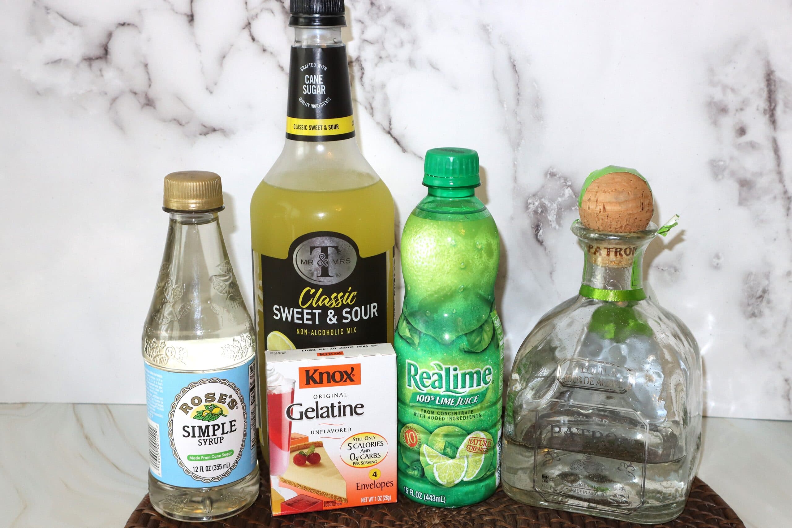 Margarita Jello Shots Ingredients