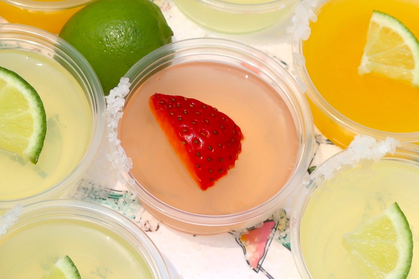 Strawberry Margarita Jello Shot