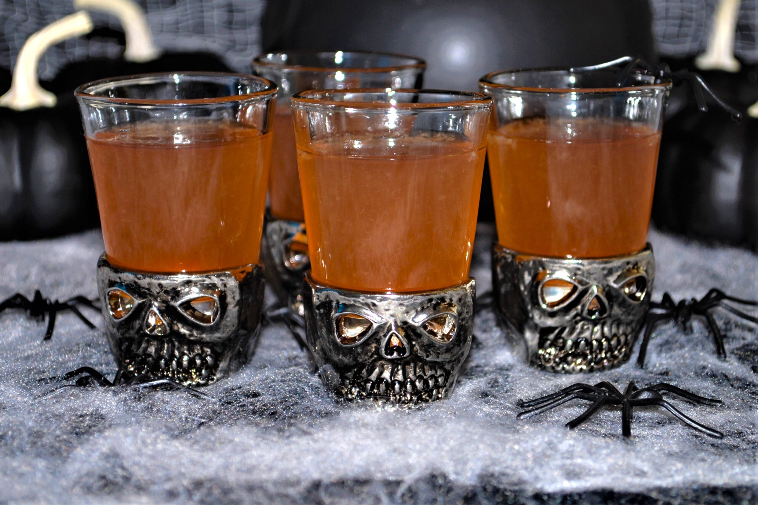Ghoulish Goblin Halloween Vodka Shots