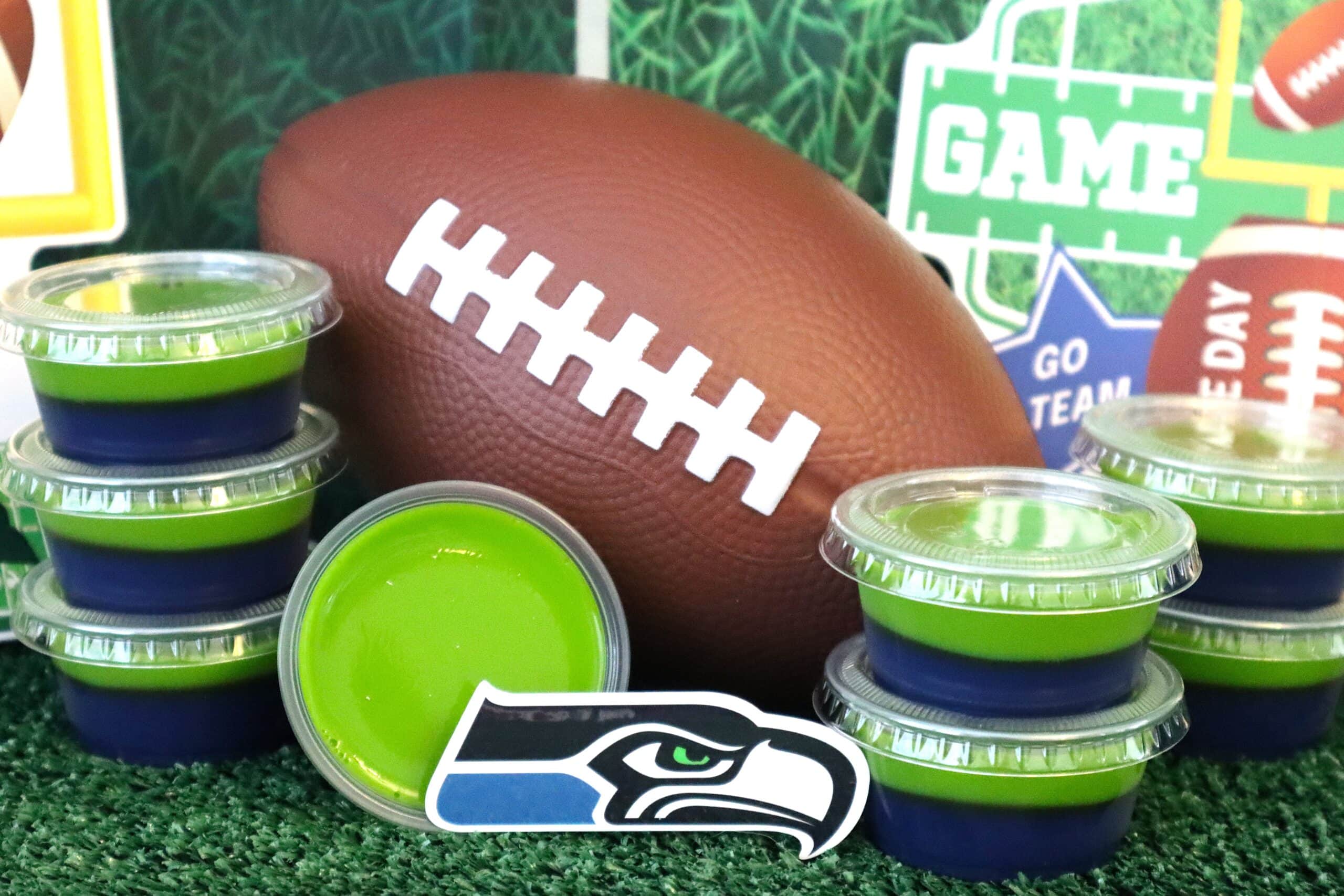 Seattle Seahawks Jello Shots