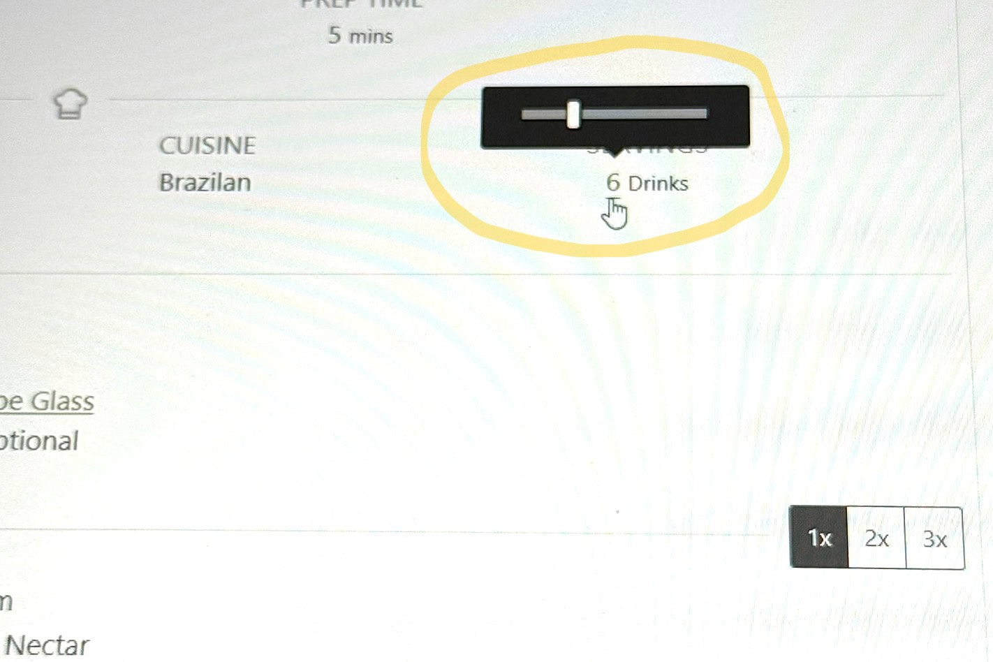 Increase Recipe Servings
